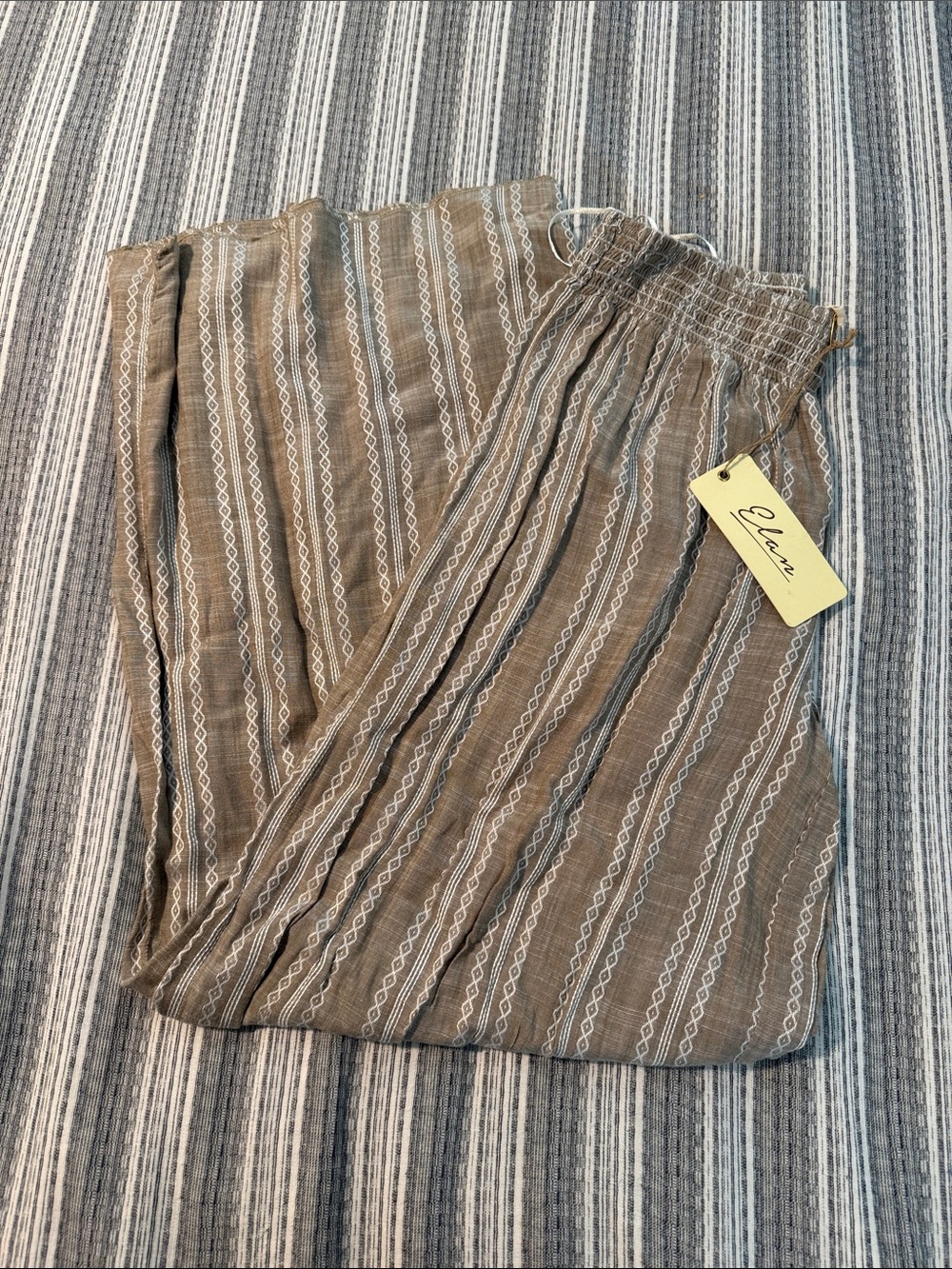 NWT Elan Wide Leg Pant (L)